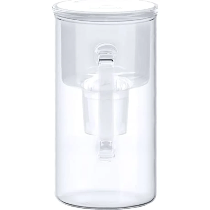 Wessper Aquamax Crystalline Filterkanne weiß + 1 Kartusche, Wasserfilter, Weiss – Bild 3