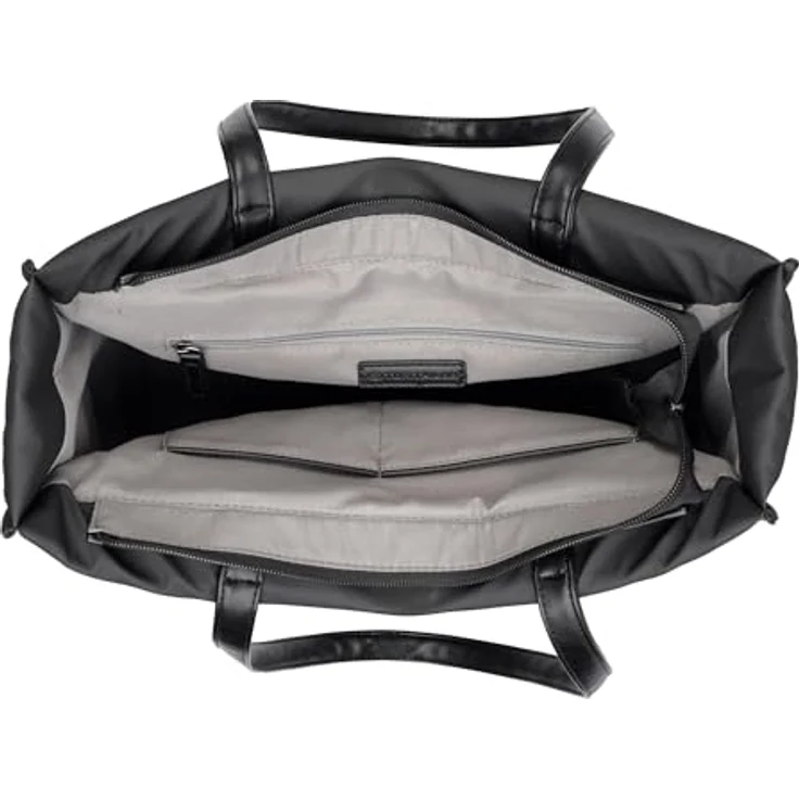 Tom Tailor Patti Shopper Tasche, 37 cm, schwarz, aus 100% Polyurethan, 13.5 cm x 29.5 cm – Bild 5
