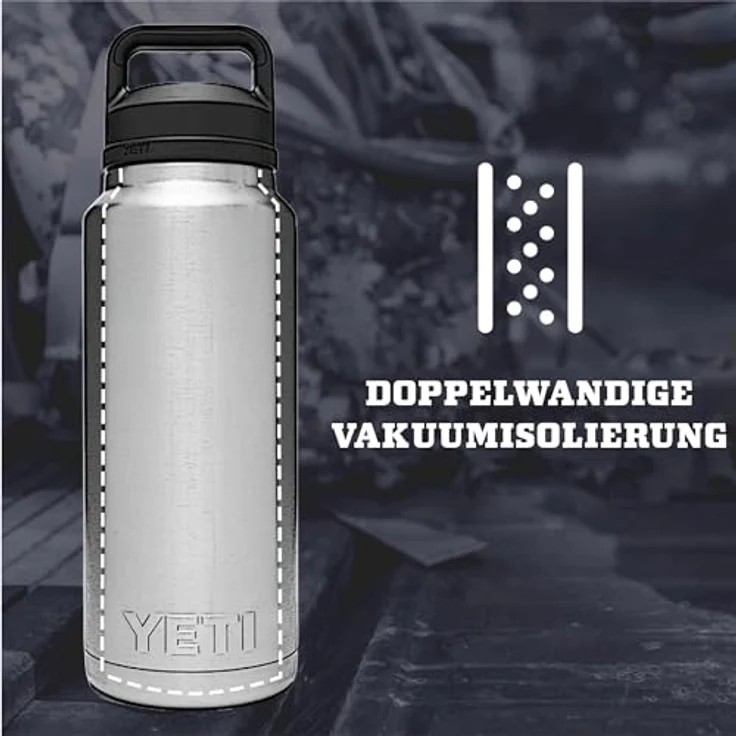 YETI Rambler36 oz bottle, white – Bild 2
