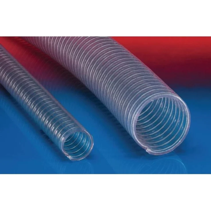 Norres BARDUC® PVC Saug- und Förderschlauch, 30m, Ø 19mm, vakuumfest, Food ID, für Flüssigkeiten und Pulver