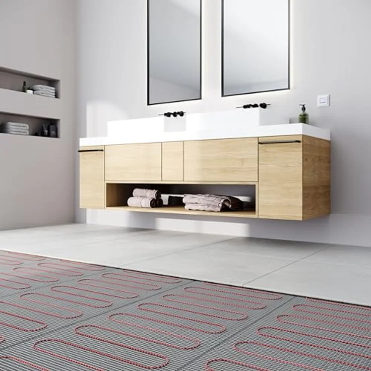 STIEBEL ELTRON FTM 100/2 Set Plus, elektrische Fußbodenheizung für große Flächen, Komplettset 2 m², 100 W/m², EAN 4017212056653 – Bild 5
