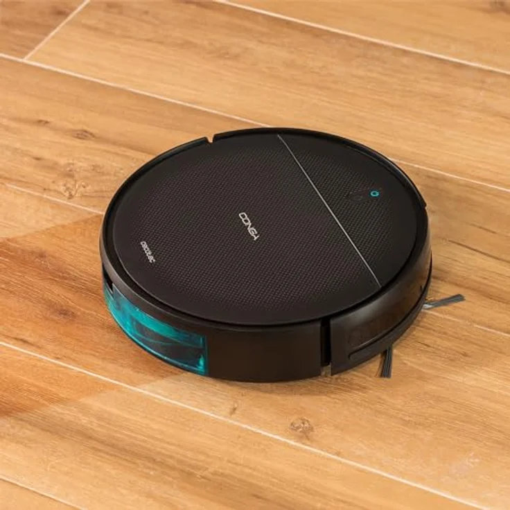 Cecotec Conga M10 Advance Aqua Pro, Roboterstaubsauger mit Gyroskop und Seitenbürste, Schwarz, 150 min Akkulaufzeit – Bild 7