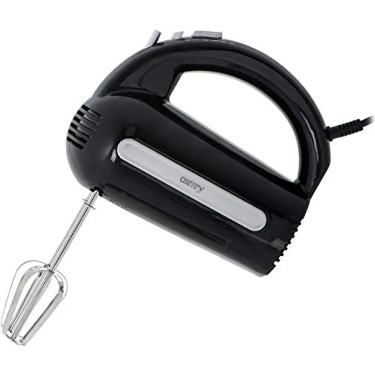 CAMRY CR 4218 Elektrischer Handrührer, 300 W, Handmixer mit 5 Arbeitsgeschwindigkeiten, Mixer mit 2 Knethaken und Rührbesen, Turbo-Taste