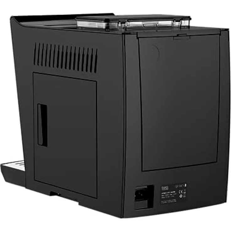 TEESA Kaffeevollautomat AROMA 800 mit Mahlwerk und Milchaufschäumer, 19 BAR, TSA4008, schwarz – Bild 4