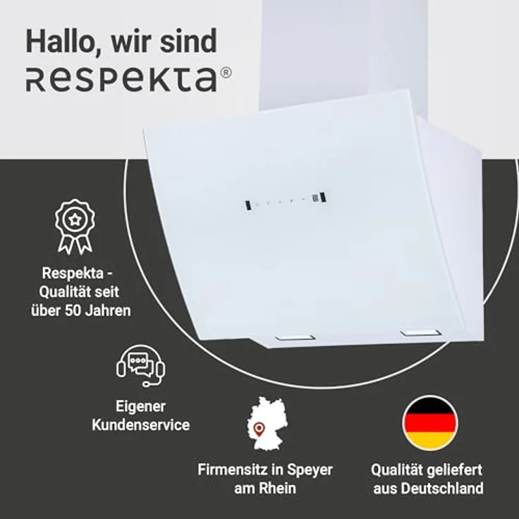 Respekta CH99060SA, Dunstabzugshaube (600 mm breit, 408 tief) – Bild 9