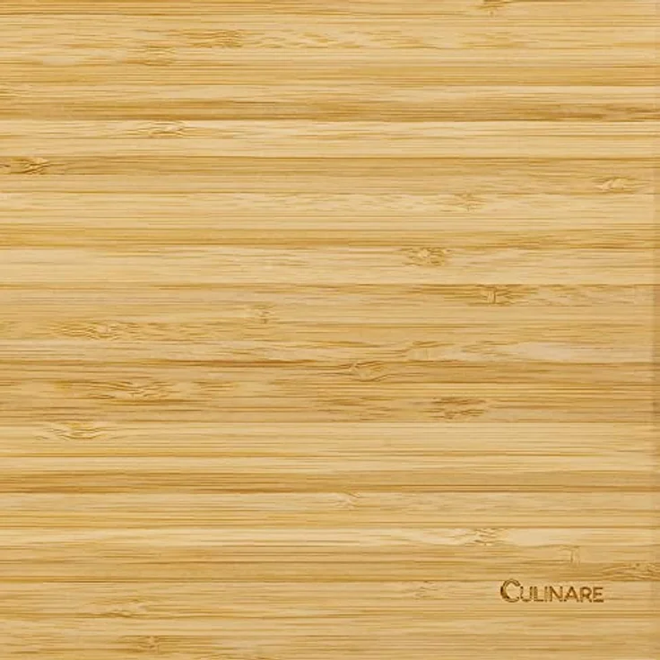 Culinare Naturals | C70026 | Natürlicher Bambus-Schneidebrett | Antibakterielle | 37cm x 26cm x 1,5cm, XL – Bild 5