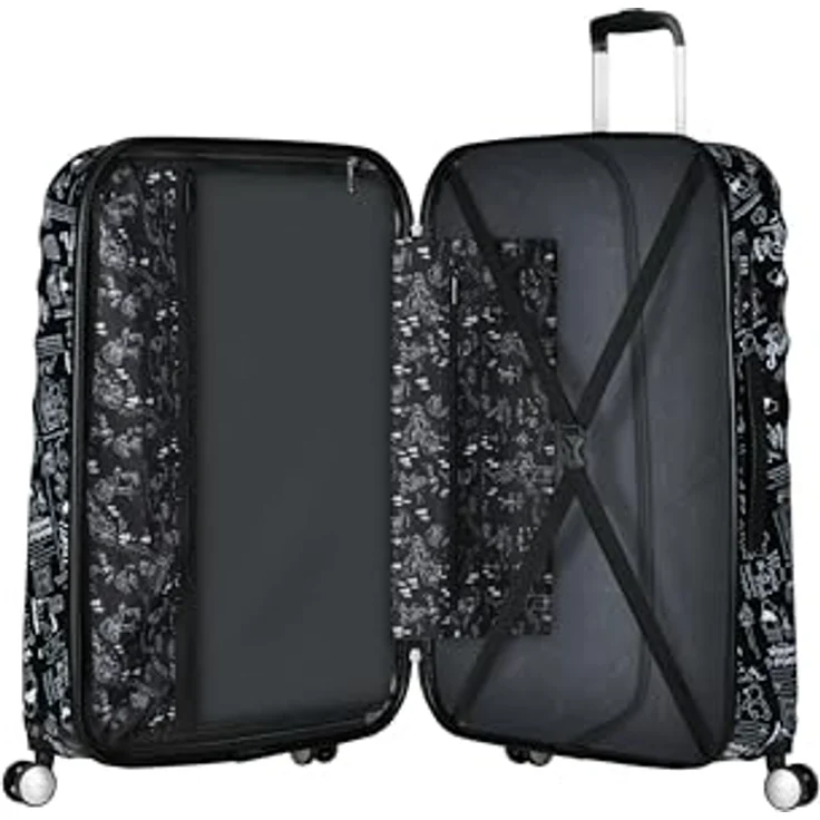 American Tourister Wavebreaker Disney FL - Spinner L, Koffer, 77 cm, 96 L, Mehrfarbig (Winnie The Pooh) - Robuster Koffer mit recycelter Innenausstattung – Bild 5