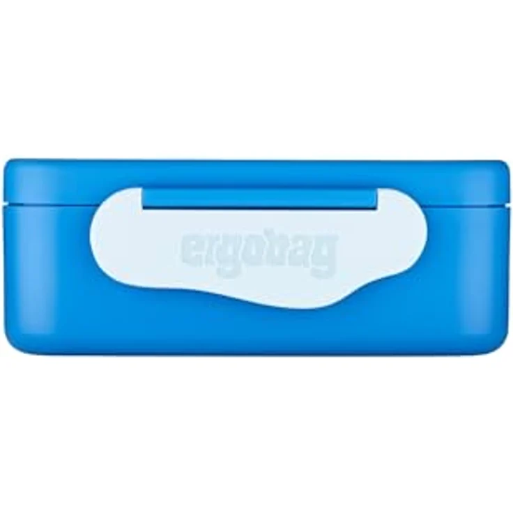 ergobag Lunchbox Brotdose Tritan, 1-tlg. mit Trennfach für Obst und Gemüse, BPA-frei und spülmaschinenfest – Bild 2