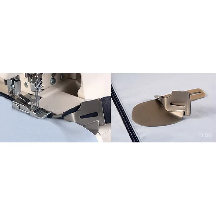 baby lock Nähmaschine Einzelfaltschrägbinder 40mm, Cover- und Doppelkettstich, exakte Schrägbandeinfassung
