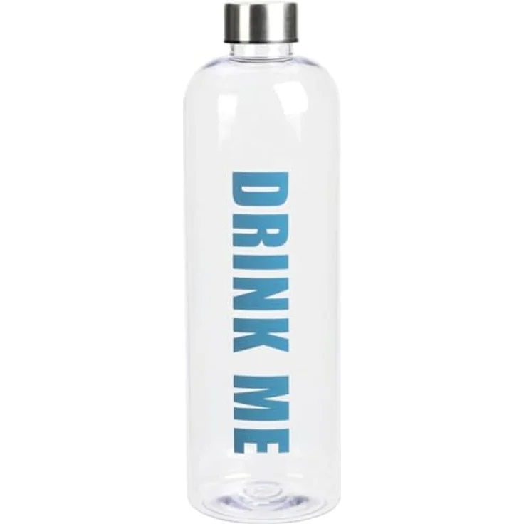 Koopman Trinkflasche 1,5L aus Kunststoff mit Edelstahl-Deckel für Sport und Fitness, zufällige Ausführung – Bild 4
