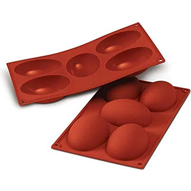 Silikomart Silikonbackform HALF EGG SF041 – Bild 2