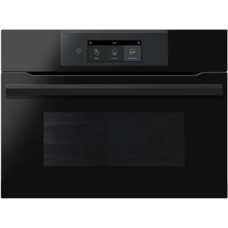 Haier I-TOUCH STEAM Serie 6 HWO45NM6OXB2DE Einbau-Kompakt-Dampfgarer 45 cm Höhe/Volumen 34 l/TFT-Touch Bedienung/5 Programme inkl. Grill/Timer/Kindersicherung