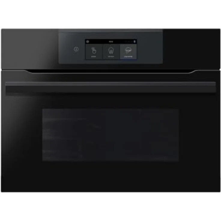 Haier I-TOUCH STEAM Serie 6 HWO45NM6OXB2DE Einbau-Kompakt-Dampfgarer 45 cm Höhe/Volumen 34 l/TFT-Touch Bedienung/5 Programme inkl. Grill/Timer/Kindersicherung – Bild 1