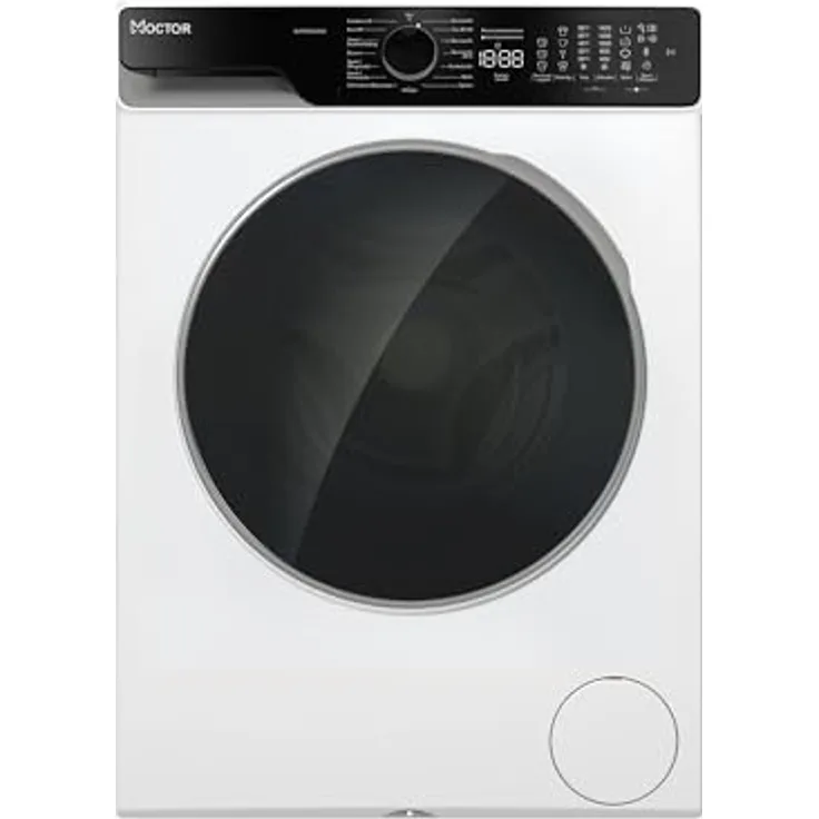 MOCTOR WM9010AW Waschmaschine Serie 9, 10 kg, Aquastop, Microfaserfilter, Wi-Fi Funktion, 15 Programme, Weiß