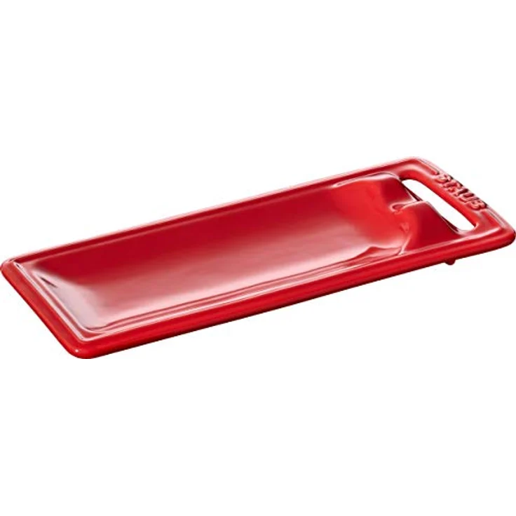STAUB Löffelablage Ceramic by, Größe: 25 x 10 cm, emaillierte Oberfläche, Schwarz - Preisvergleich – Bild 1