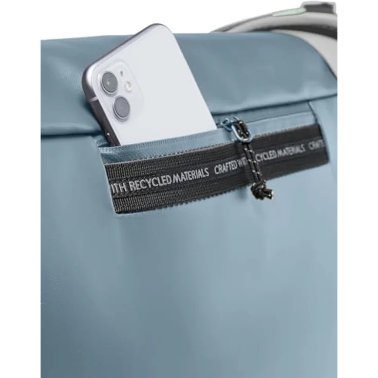 Vaude Mineo Messenger, Handtasche mit 45 cm Laptopfach aus robustem, regenabweisendem Polyester, Grau – Bild 5