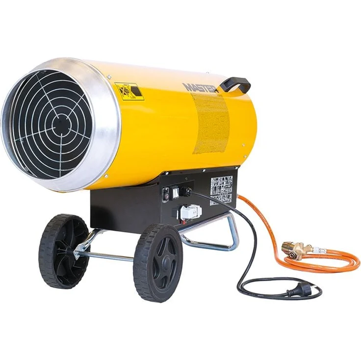 Master Gasheizer BLP 103 ET, Gasheizer mit Heizleistung 57 bis 103 kW, elektronischer Zündung und Sicherheitsventil