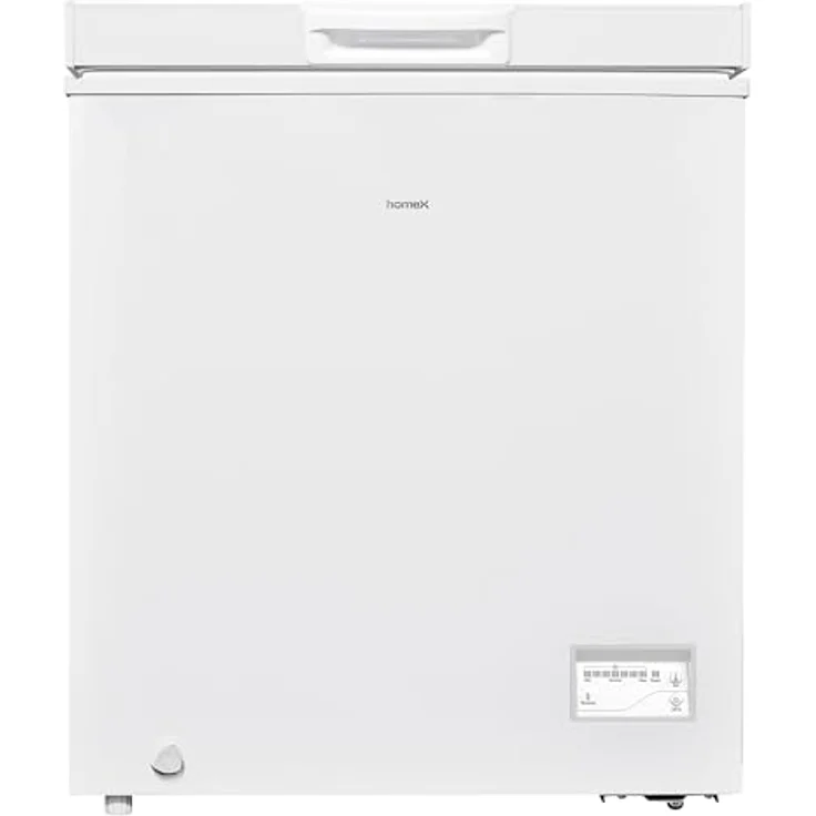 homeX FT1125-W Gefriertruhe, 142 L Nutzinhalt, Super-Frost-Funktion, 4-Sterne-Gefrierraum, Weiß – Bild 2