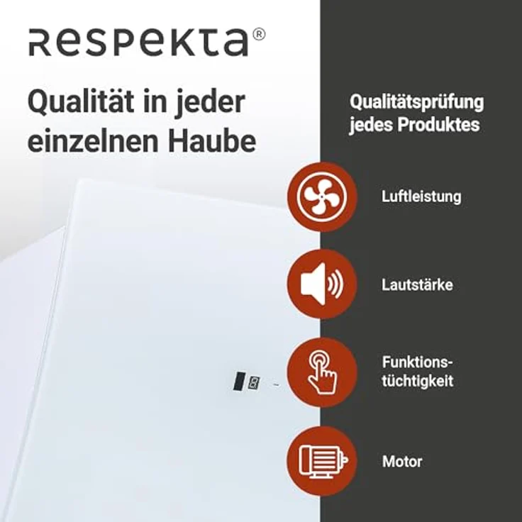 Respekta CH99060SA, Dunstabzugshaube (600 mm breit, 408 tief) – Bild 10