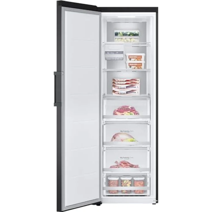 LG GFM61MCCSF, Gefrierschrank mit 324 l, No-Frost-System, 19 kg/24h, Schwarz – Bild 4
