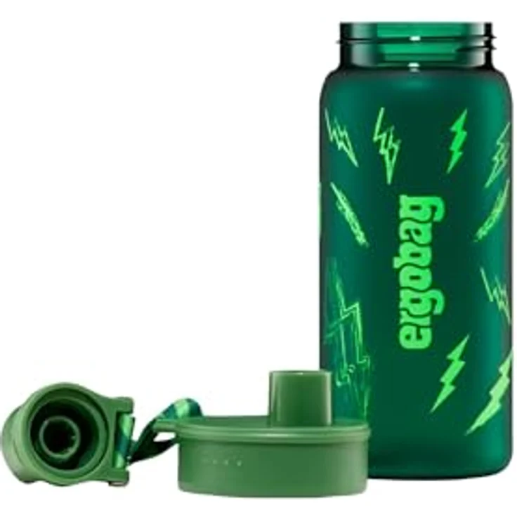 ergobag Trinkflasche, BPA-frei, 0,5 Liter, leicht zu reinigen, geschmacksneutral – Bild 5