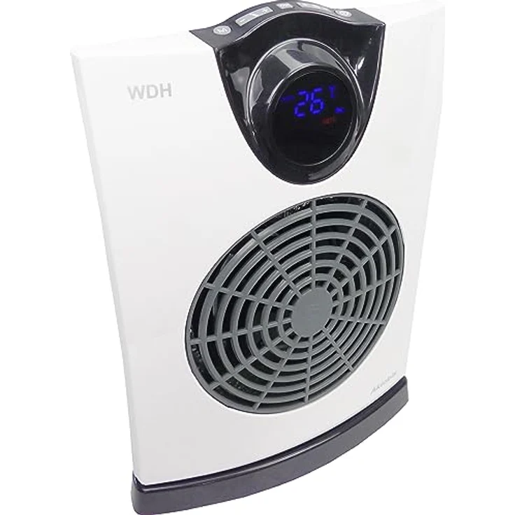 Aktobis Heizlüfter, Elektroheizer, Bad-Heizer, Feuchtraumheizgerät WDH-E20 (2 kW) IP21 – Bild 2