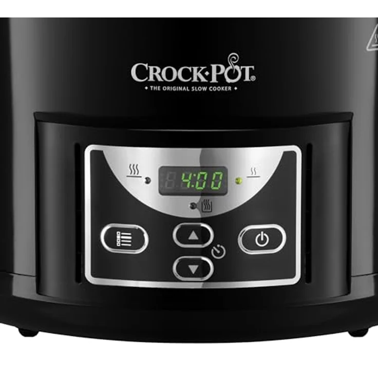 Crock-Pot SCCPRC507B-050 Schongarer - Das Original aus den USA | Digitaler Countdown-Timer | Warmhaltefunktion | 4,7 l Fassungsvermögen | Ofensicher – Bild 5