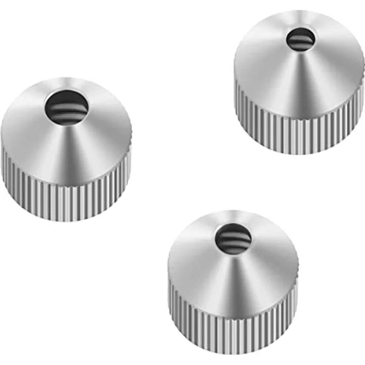 Royal Catering RCOF-2 Fülltrichter Edelstahl, 2 L Likörtrichter mit verschließbarem Auslauf, 3 Füllspitzen Ø 4/5/6 mm, inkl. Ablageständer – Bild 5