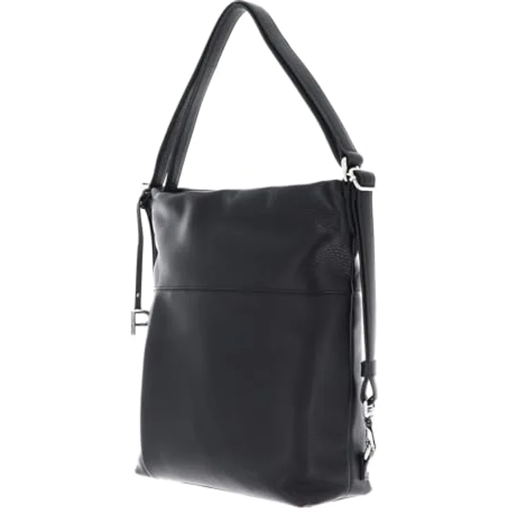 Picard Pure, Damen Handtasche Rucksack aus genarbtem Rindleder, Schwarz – Bild 2