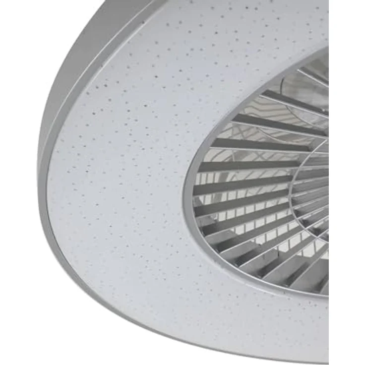 Lindby Paavo, Smart LED-Deckenventilator in Silber, leise, steuerbar über Tuya-App, mit Timer und Nachtlichtfunktion – Bild 6