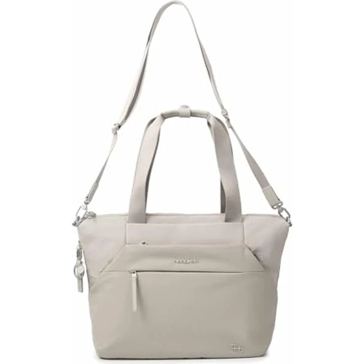 Hedgren Furo Kicho Shopper Tasche mit RFID Schutz und Laptopfach, 46 cm, grau – Bild 1
