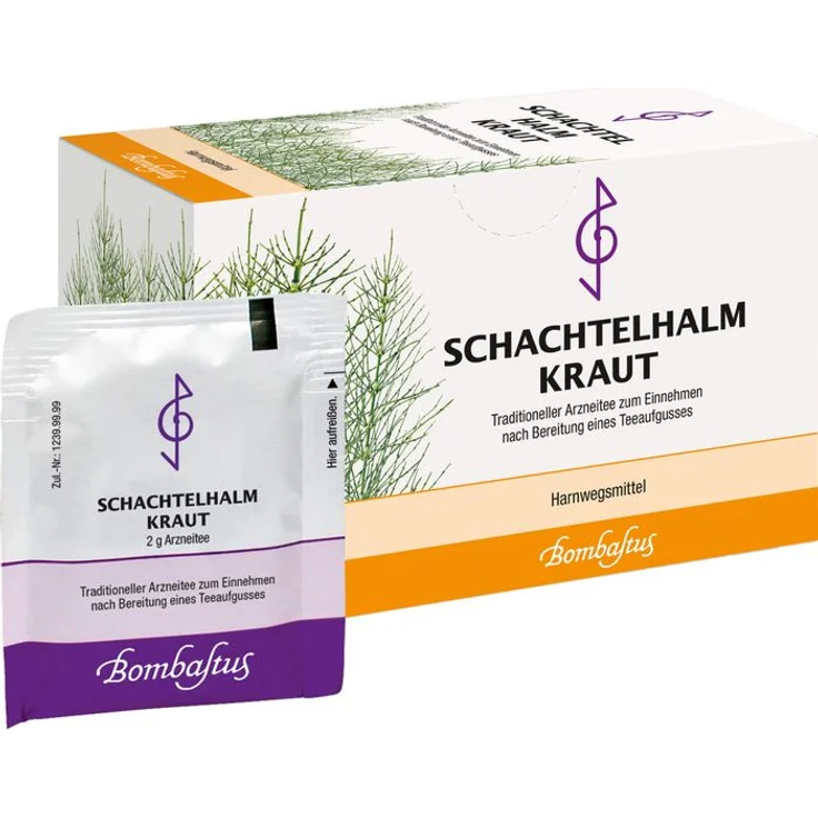 Bombastus-Werke AG SCHACHTELHALMKRAUT Tee Filterbeutel, 40 g, hochwertiger Kräutertee – Bild 1