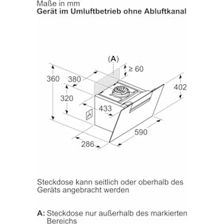 D65JFN1S0, N 50, Breite 60 cm, Klarglas schwarz bedruckt, Efficient Silent Drive, Home Connect, Made in Germany – Bild 4
