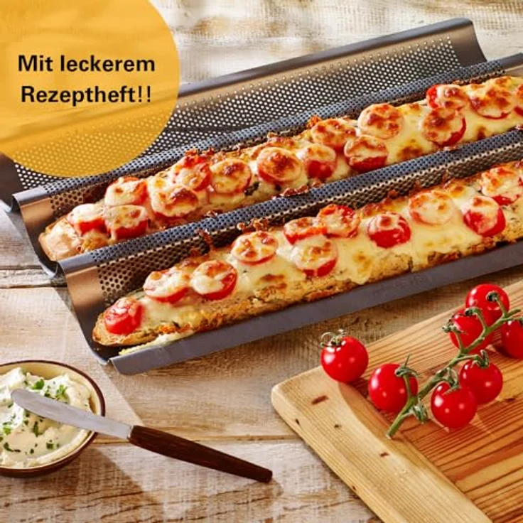 RBV Birkmann 210141, Baguette-Backblech, antihaftbeschichtet – Bild 6