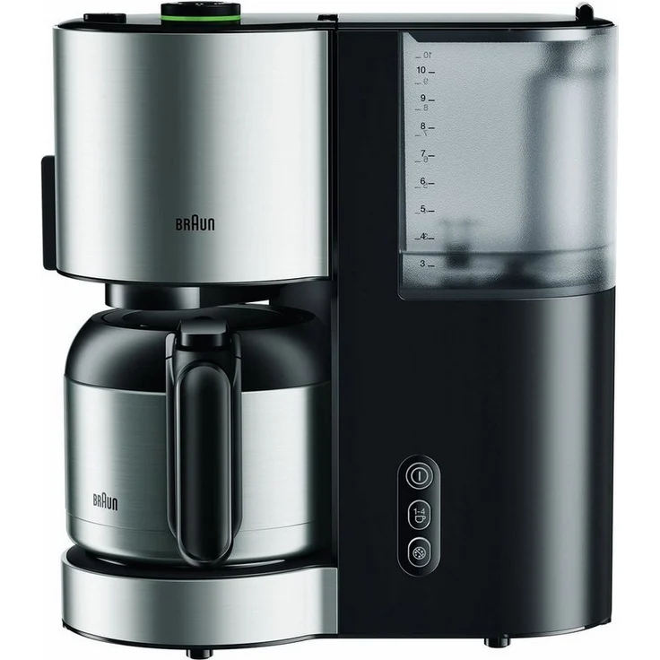 Braun Filterkaffeemaschine KF 5105 BK IDCollection, Aroma Selector, OptiBrew System, Aroma Karaffe, schwarz