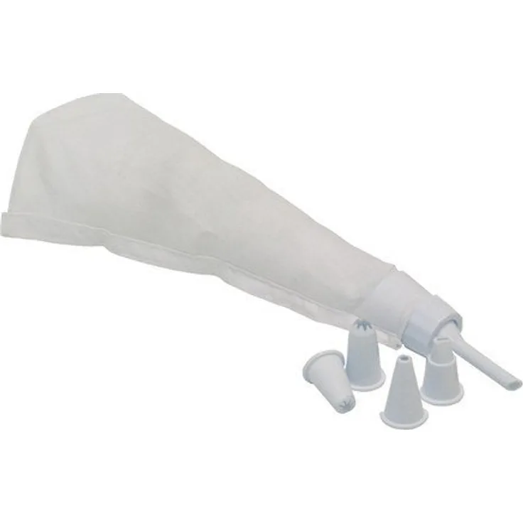 Spritzbeutel Dressierbeutel Dressiersack Spritzsack mit 5 Tüllen