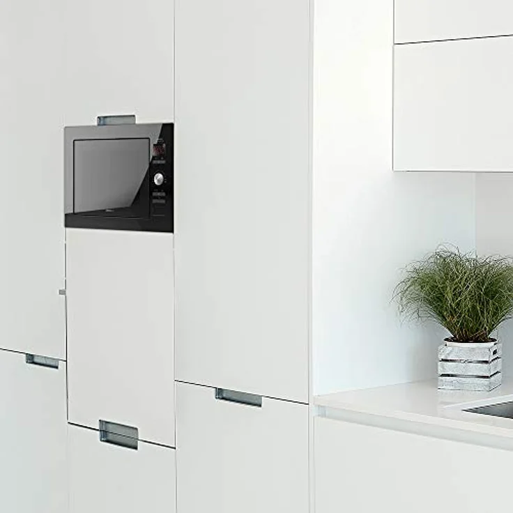 Cecotec GrandHeat 2500, Digitale Einbau-Mikrowelle mit 25 L, 900 W, Grillfunktion, 10 voreingestellten Programmen, schwarz – Bild 3