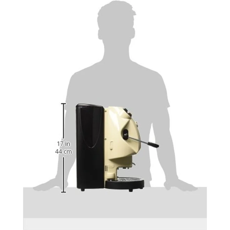 Didiesse Frog Revolution Kaffeeautomat A Waffeln, 650 W, elfenbein – Bild 2