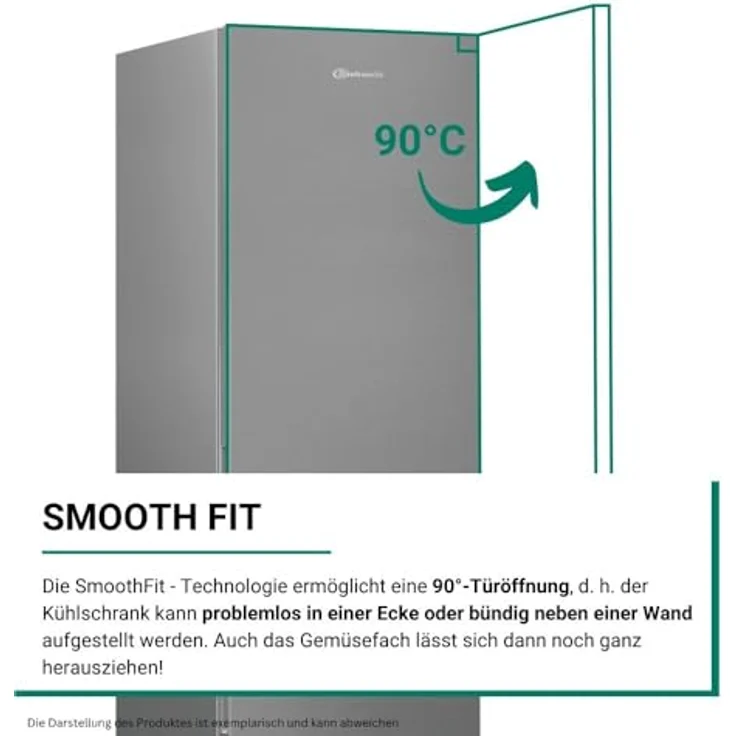 Bauknecht KGDNF 203 A, Kühl-Gefrier-Kombination mit 249 l Kühlvolumen, No Frost-Funktion und 32 dB Geräuschpegel – Bild 6