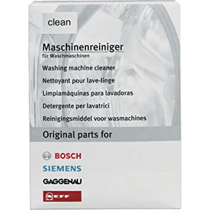 Bosch Reinigungspulver Original 311925 für Waschmaschinen, kompatibel mit SIEMENS, NEFF, GAGGENAU, VIVA, BALAY – Bild 3