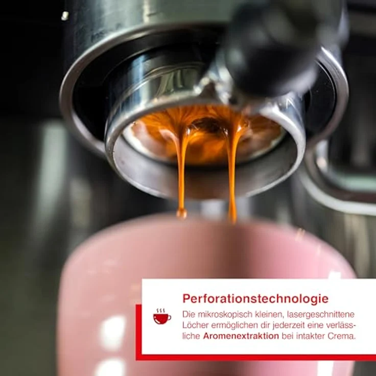 Solis 54mm Filterkorb, Edelstahl Filtereinsatz für 14-16g Kaffeemehl, kompatibel mit Solis Perfetta Siebträgermaschinen, hochwertige Perforationstechnologie und einfache Reinigung – Bild 2