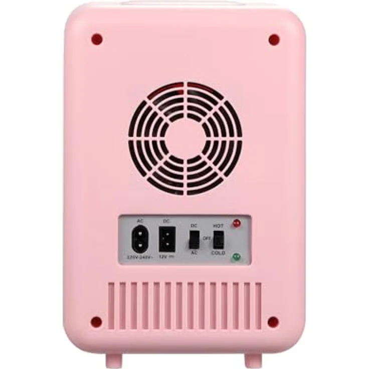 Adler Europe AD 8084 Mini-Kühlschrank 4L, tragbar mit Kühl- und Heizfunktion, Rosa – Bild 4