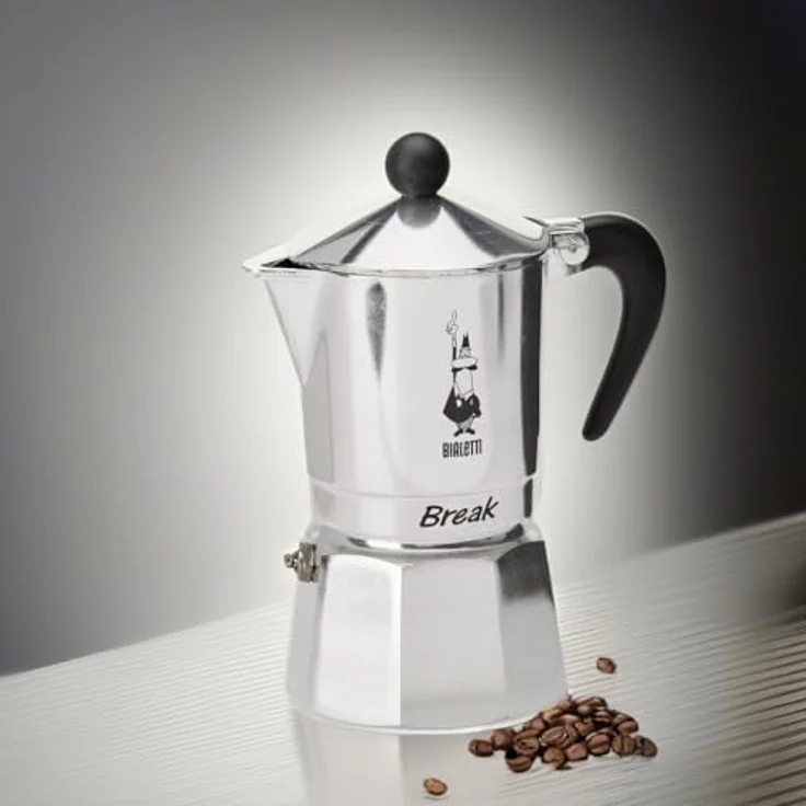 Bialetti 5923 Espressokocher Break 3 Tassen, Aluminium – Bild 6