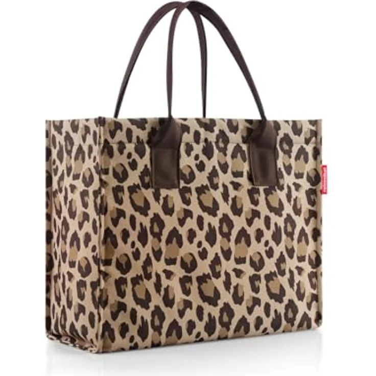 Reisenthel Shopper daily shopper, großer wasserabweisender Einkaufsbeutel aus recyceltem Polyester, Violett, 42 x 17 x 35 cm – Bild 2