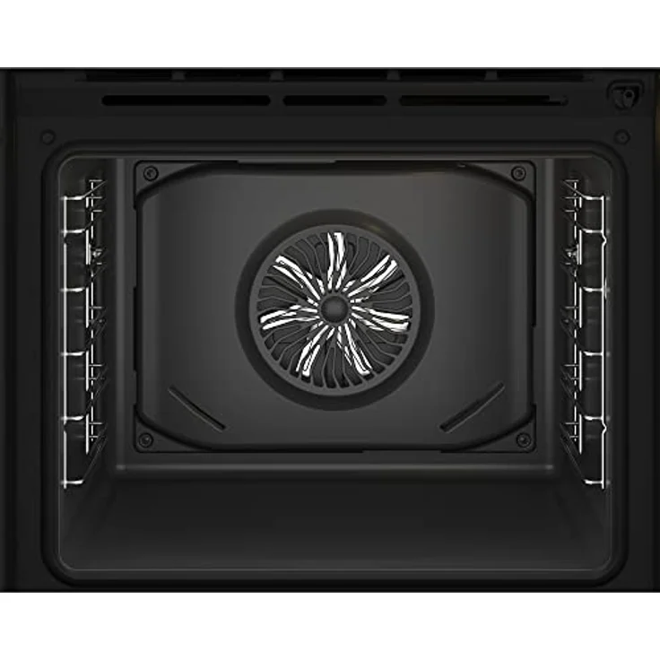 Beko BBIE12300XFP Einbau-Backofen mit 8 Heizarten, 72 l Garraum-Volumen, Multifunktionsdisplay mit Sensortasten, Pyrolytische Selbstreinigung, AeroPerfekt, SteamShine-Reinigung, Schwarz/Edelstahl – Bild 5