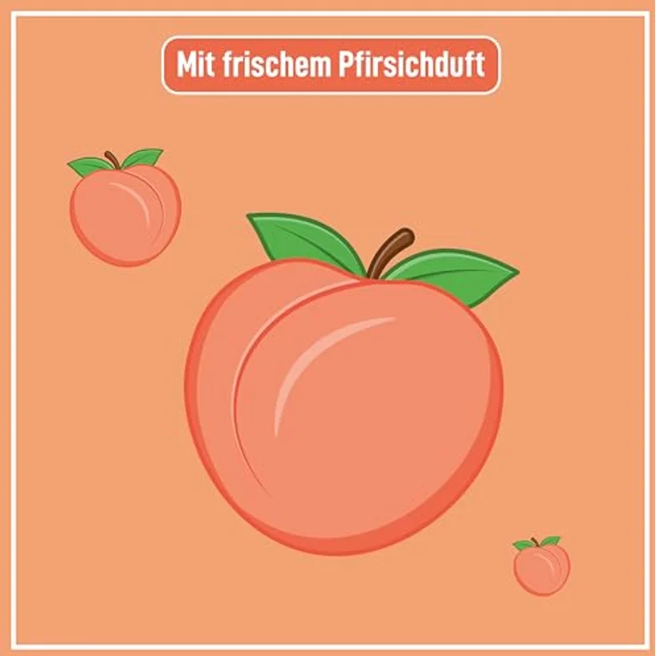 POLIBOY Staubstopper Peach Feuchttücher, Antistatik-Allzwecktücher mit Pfirsichduft, 24 Tücher, Made in Germany – Bild 5
