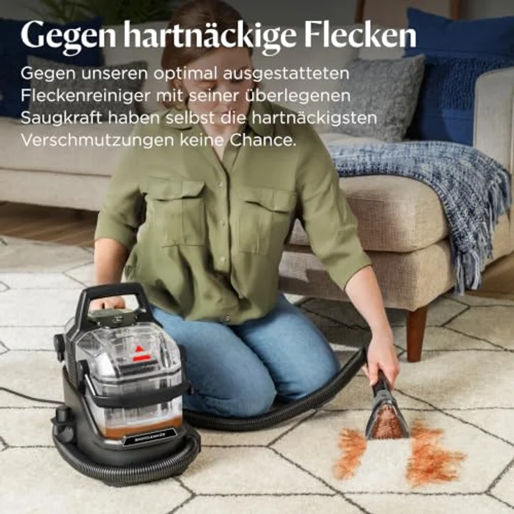 Bissell SpotClean C9 Pro, Nassreiniger mit SmartMix-Tank, 400 Watt, schwarz – Bild 3
