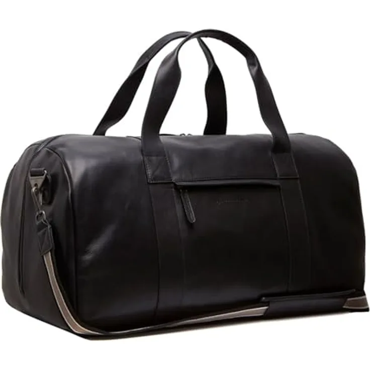The Chesterfield Brand Hudson Weekender Reisetasche, 57 cm, 100% Leder, schwarz