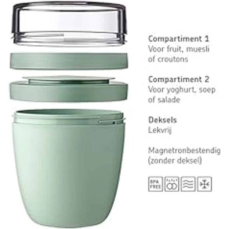 Mepal Lunchpot Ellipse - Nordic Blue 107648013800 – Bild 3