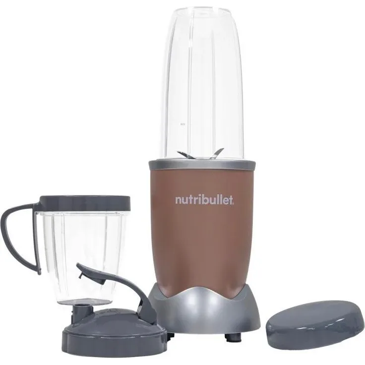 NutriBullet 900 Pro Zand (V06655), Hochleistungs-Standmixer mit 900-Watt-Motor und 25.000 Umdrehungen pro Minute für Smoothies und Babynahrung